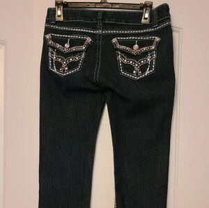 JZ premium jeans sz.5 junior embroidered pockets